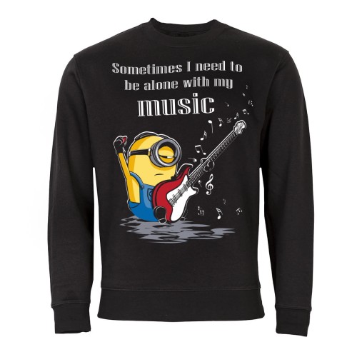 MĘSKA BLUZA BAJKOWA MINION GITARA MUSIC  
