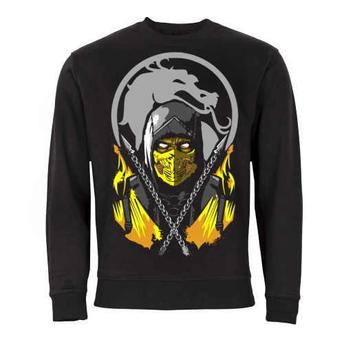 MĘSKA BLUZA FILMOWA MORTAL KOMBAT SCORPION 