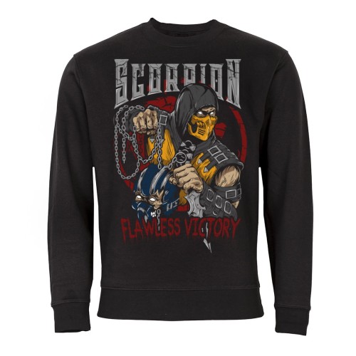 MĘSKA BLUZA FILMOWA MORTAL KOMBAT FLAWLESS VICTORY SCORPION 