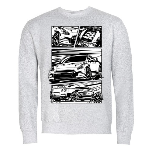 MĘSKA BLUZA MOTORYZACYJNA MOTO NISSAN GTR R35