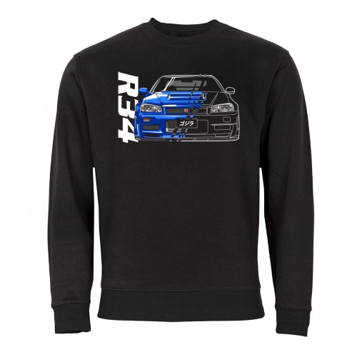 MĘSKA BLUZA MOTORYZACYJNA MOTO NISSAN R34 