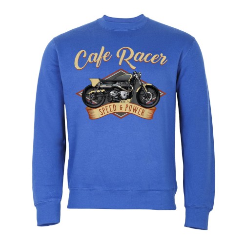 MĘSKA BLUZA MOTORYZACYJNA CAFE RACER SPEED POWER