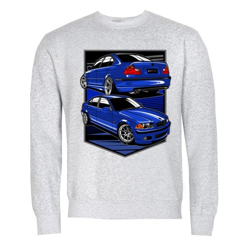 MĘSKA BLUZA MOTORYZACYJNA BMW MPOWER CSL E46 E30  