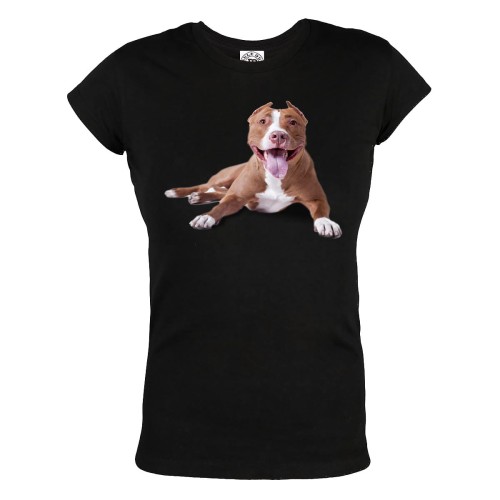 KOSZULKA DAMSKA Z PSEM KOSZULKA Z PSEM 03