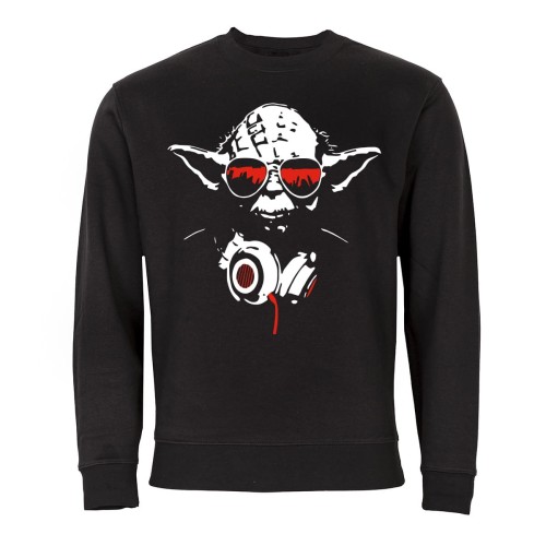 MĘSKA BLUZA MUZYCZNA SŁUCHAWKI YODA