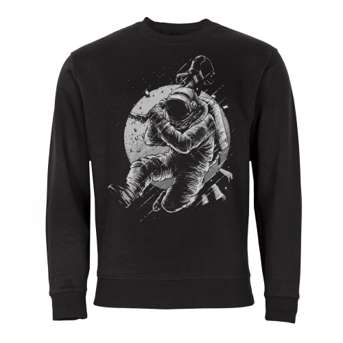 MĘSKA BLUZA MUZYCZNA KOSMONAUTA GITARA 