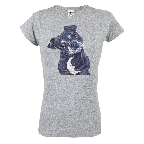 KOSZULKA DAMSKA Z PSEM KOSZULKA Z PSEM 08