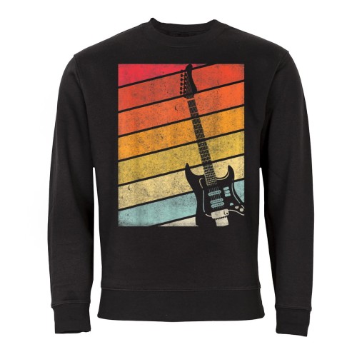 MĘSKA BLUZA MUZYCZNA GITARA ELEKTRYCZNA DLA MUZYKA 