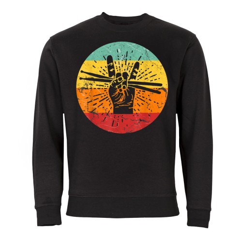 MĘSKA BLUZA MUZYCZNA PERKUSJA PAŁECZKI 