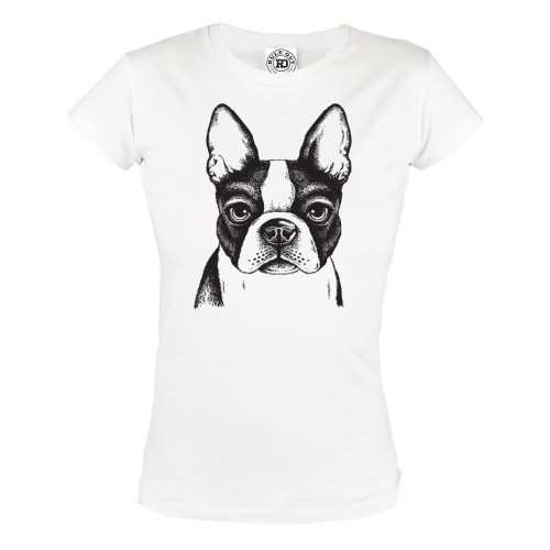 KOSZULKA DAMSKA Z PSEM KOSZULKA Z PSEM 12 