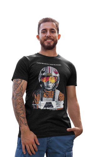 KOSZULKA MĘSKA FILMOWA STAR WARS GWIEZDNE WOJNY KULTOWY FILM 