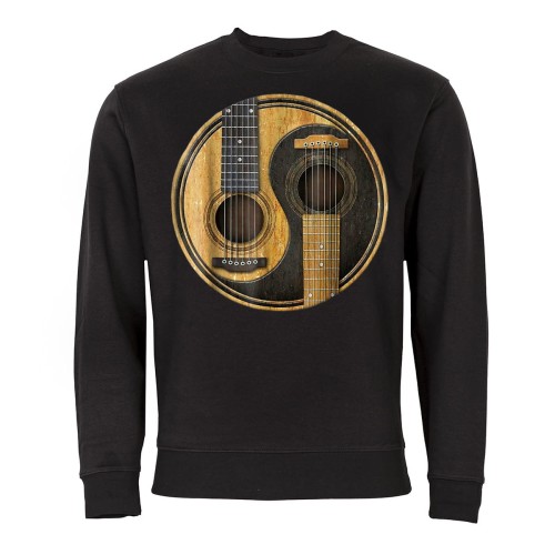 MĘSKA BLUZA MUZYCZNA GITARY YIN YANG  