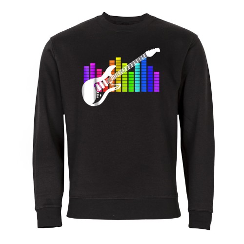 MĘSKA BLUZA MUZYCZNA GITARA ELEKTRYCZNA DŹWIĘK