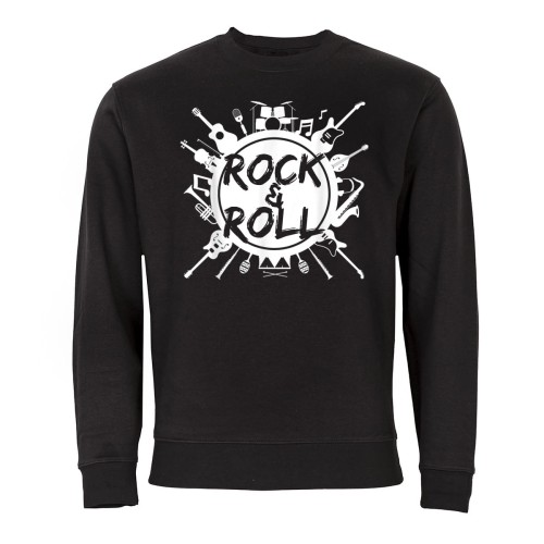 MĘSKA BLUZA MUZYCZNA INSTRUMENTY MUZYCZNE ROCK & ROLL 