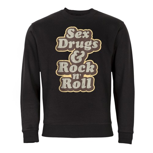 MĘSKA BLUZA MUZYCZNA SEX DRUGS ROCK & ROLL