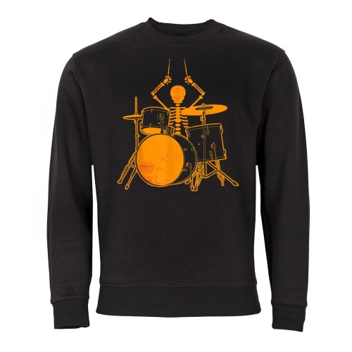 MĘSKA BLUZA MUZYCZNA SZKIELET PERKUSJA
