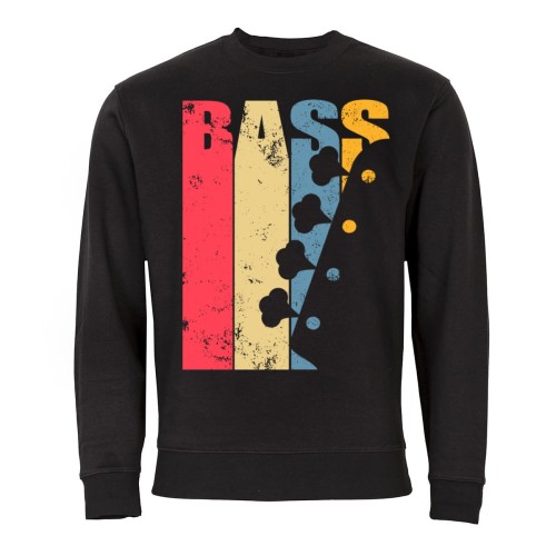 MĘSKA BLUZA MUZYCZNA GITARA BASSOWA BASS 