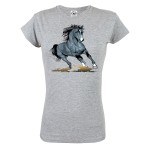 KOSZULKA DAMSKA JEŹDZIECKA Z KONIEM KOSZULKA KOŃ 12