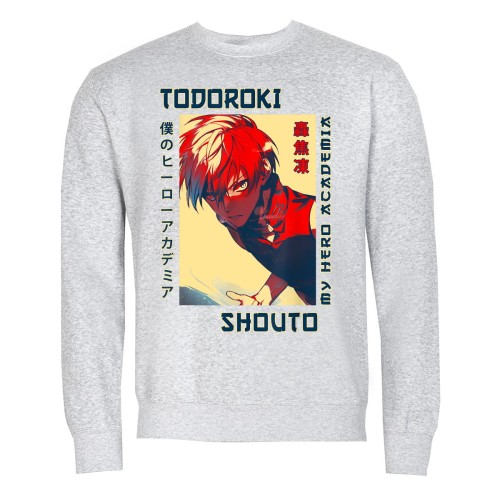 MĘSKA BLUZA MY HERO ACADEMIA TODOROKI 