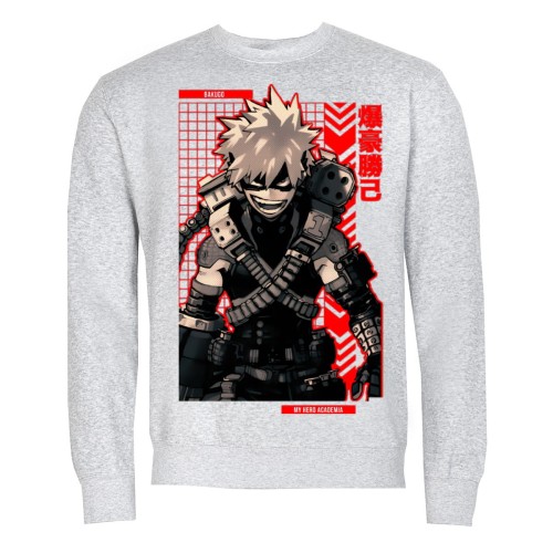 MĘSKA BLUZA MY HERO ACADEMIA BAKUGO