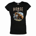 KOSZULKA DAMSKA JEŹDZIECKA Z KONIEM KOSZULKA KOŃ 01