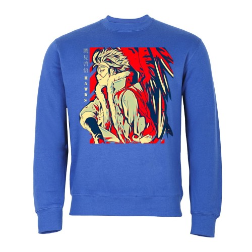 MĘSKA BLUZA MY HERO ACADEMIA HAWKS 