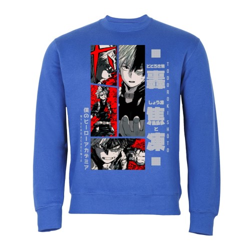 MĘSKA BLUZA MY HERO ACADEMIA TODOROKI SHOTO 