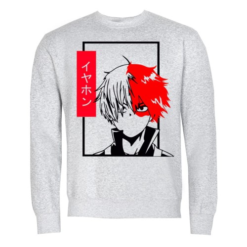 MĘSKA BLUZA MY HERO ACADEMIA TODOROKI SHOTO BOHATER 
