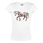 KOSZULKA DAMSKA JEŹDZIECKA Z KONIEM KOSZULKA KOŃ 03