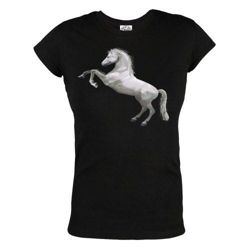 KOSZULKA DAMSKA JEŹDZIECKA Z KONIEM KOSZULKA KOŃ 04 