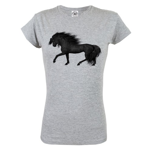 KOSZULKA DAMSKA JEŹDZIECKA Z KONIEM KOSZULKA KOŃ 05 