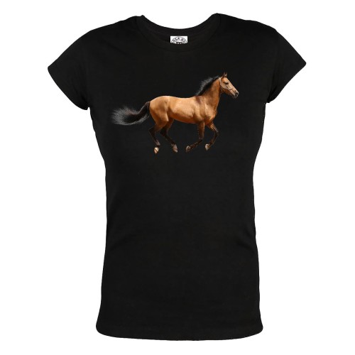 KOSZULKA DAMSKA JEŹDZIECKA Z KONIEM KOSZULKA KOŃ 06 
