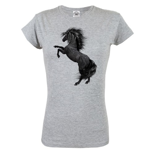 KOSZULKA DAMSKA JEŹDZIECKA Z KONIEM KOSZULKA KOŃ 08 