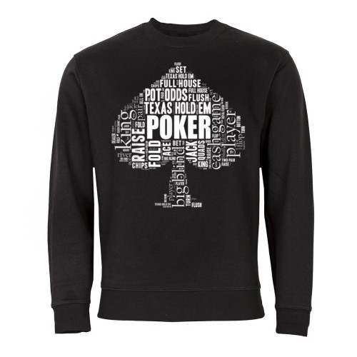 MĘSKA BLUZA POKER KARTY PIK TEXAS HOLD EM 