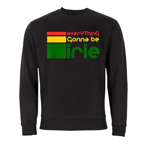 MĘSKA BLUZA MUZYCZNA REGGAE EVERYTHING GONNA BE IRIE 