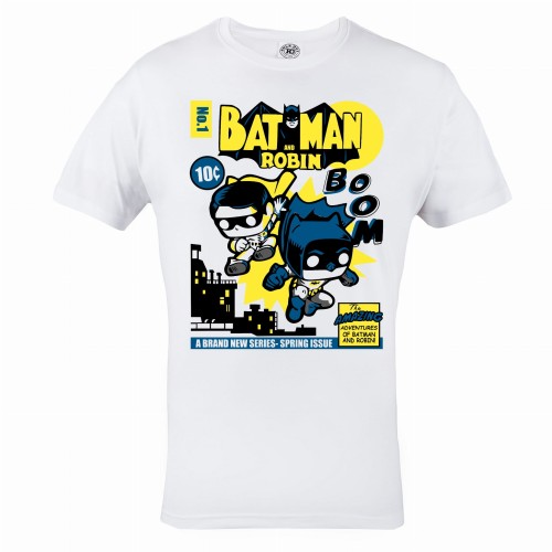 MARVEL KOSZULKA MĘSKA BATMAN AND ROBIN