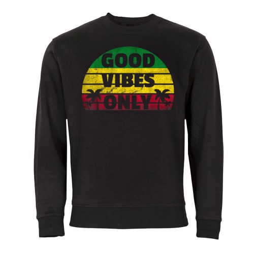 MĘSKA BLUZA MUZYCZNA REGGAE MUZYKA POZYTYWNE WIBRACJE GOOD VIBES ONLY 