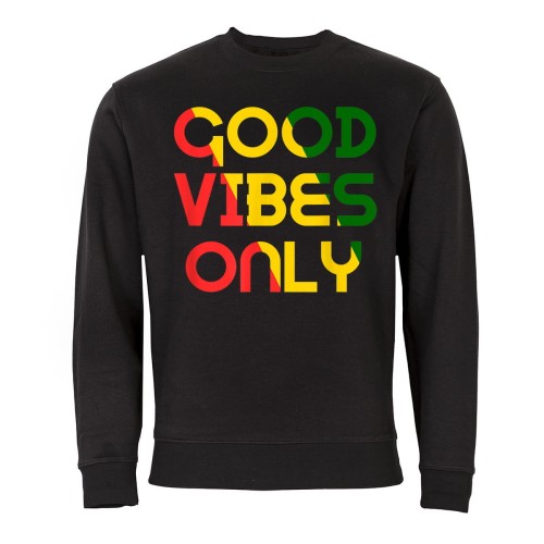 MĘSKA BLUZA MUZYCZNA REGGAE MUZYKA POZYTYWNE WIBRACJE GOOD VIBES ONLY 