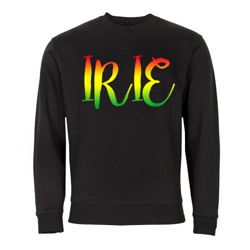 MĘSKA BLUZA MUZYCZNA REGGAE MUZYKA POZYTYWNE WIBRACJE IRIE NO WORRIES 