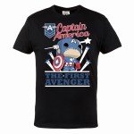 MARVEL KOSZULKA MĘSKA CAPITAN AMERICA THE FIRST AVENGER