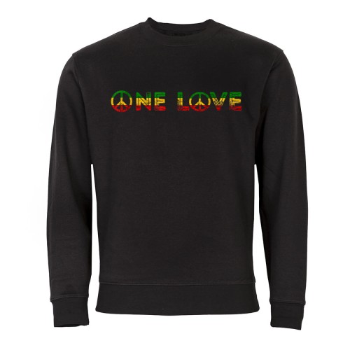 MĘSKA BLUZA MUZYCZNA REGGAE MUZYKA ONE LOVE PEACE REGGAETON 1
