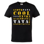 KOSZULKA MĘSKA PREZENT NA DZIEŃ OJCA SUPER TATA COOL TATA