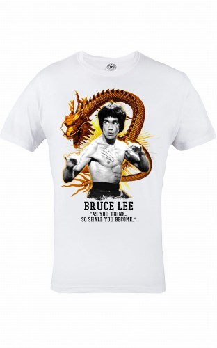 KOSZULKA BRUCE LEE AS YOU THINK SO SHALL YOU BECOME 