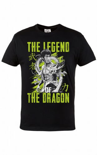 KOSZULKA BRUCE LEE THE LEGEND OF THE DRAGON MISTRZ SZTUK WALKI 