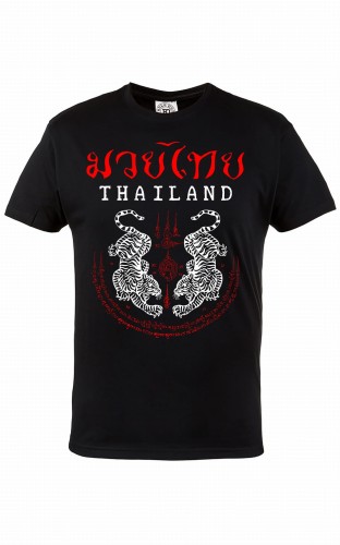 KOSZULKA MĘSKA WALKA MUAY THAI BOKS TAJSKI THAILAND