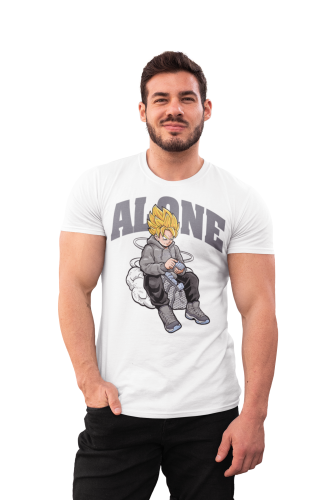 MĘSKA KOSZULKA DRAGON BALL Z MANGA ANIME VEGETA SUPREME W DRESIE