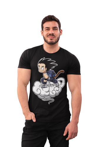 MĘSKA KOSZULKA DRAGON BALL Z MANGA ANIME MAŁY GOKU CHMURKA KINTO 