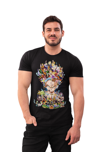 MĘSKA KOSZULKA DRAGON BALL SUPER MANGA ANIME GOHAN POSTACIE BOHATEROWIE 