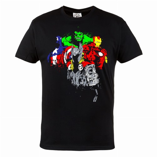 KOSZULKA MĘSKA MARVEL HEROES 