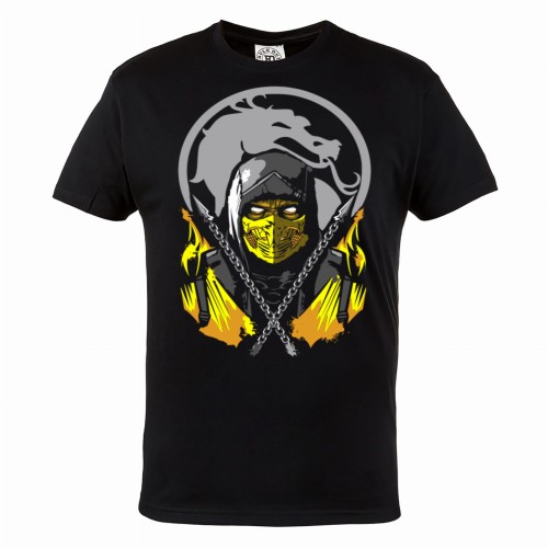 KOSZULKA MĘSKA MORTAL KOMBAT SCORPION 